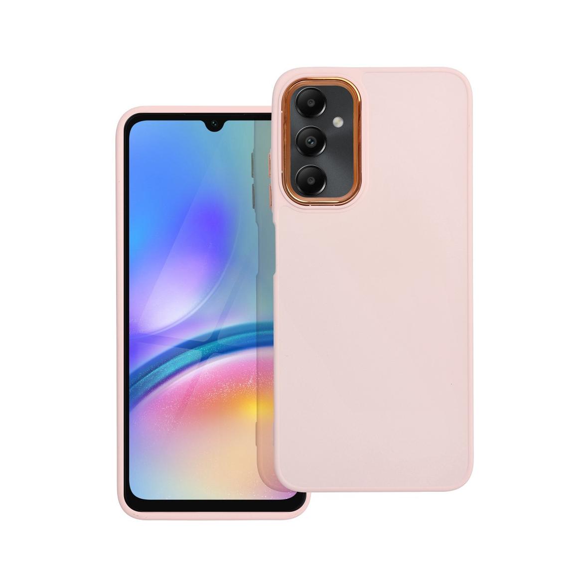Futerał do Samsung A05s Frame pudrowy róż