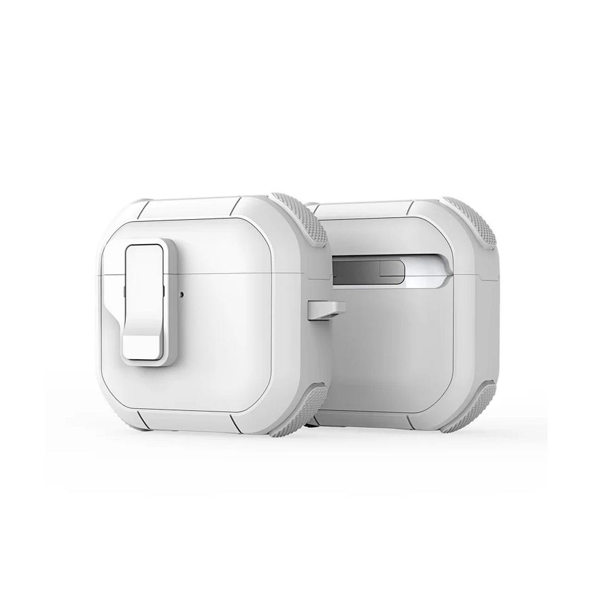 DUX DUCIS futerał PECP ochronny TPU+PC na AirPods 4 biały