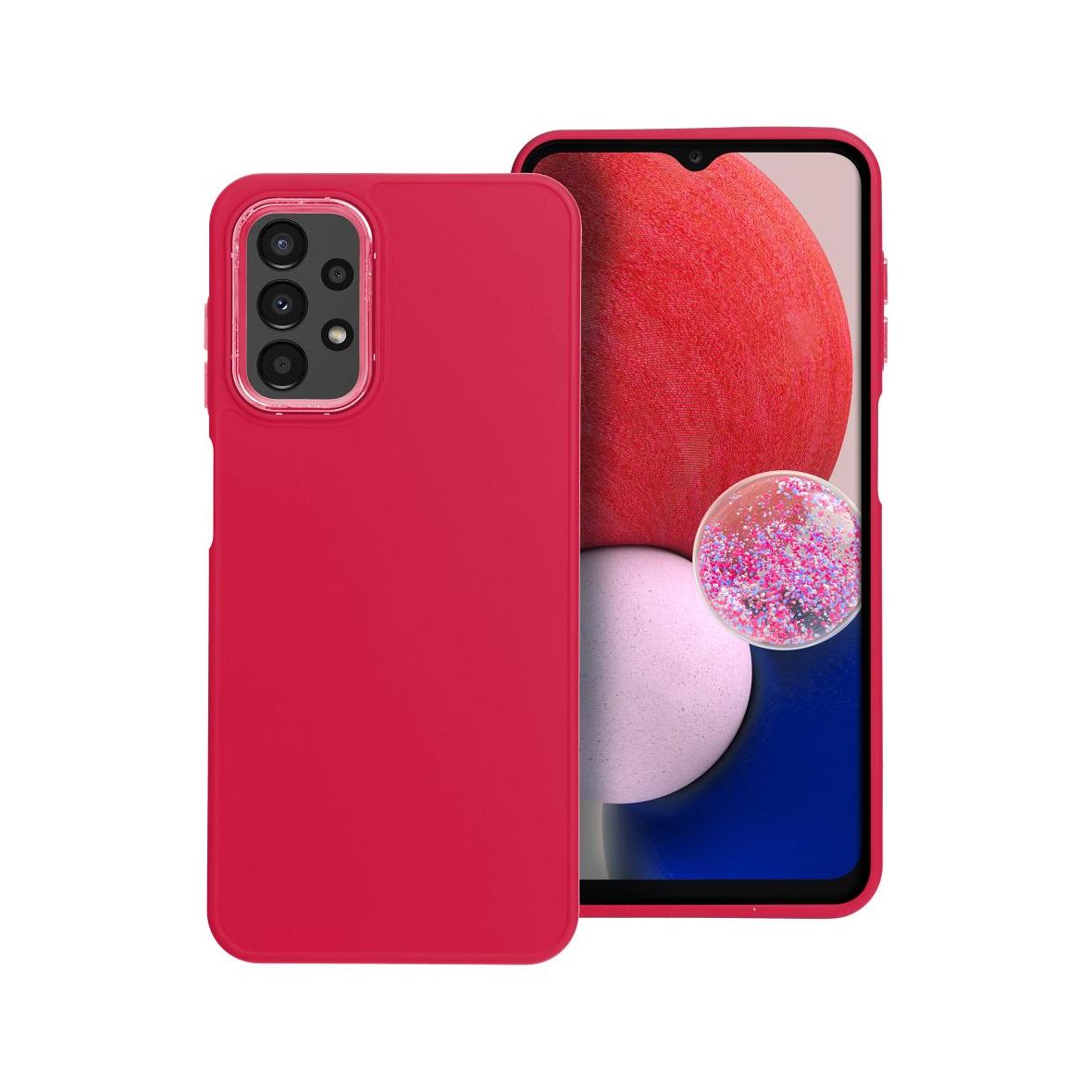 Futerał do Samsung A13 5G / A04S Frame magenta