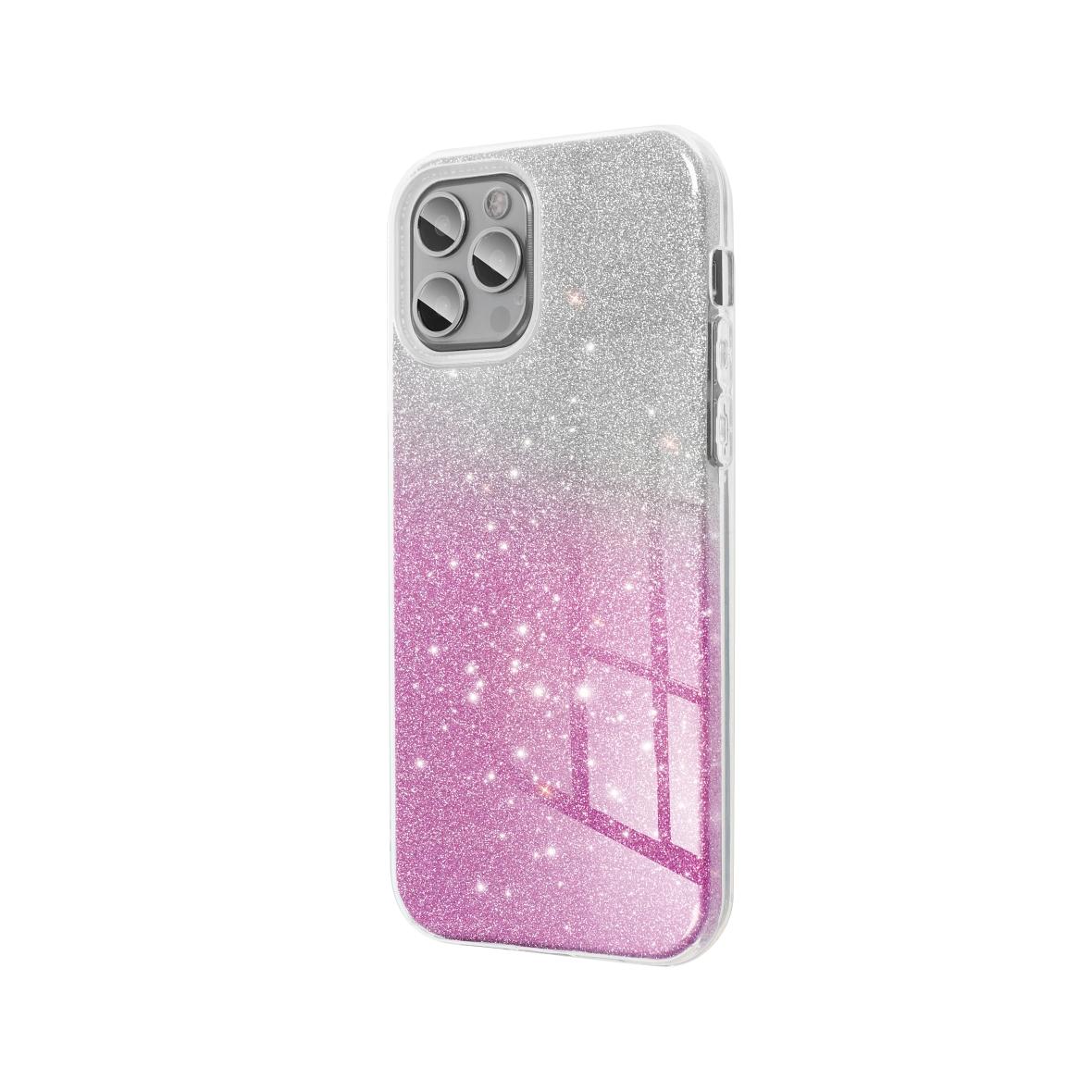 Futerał do Samsung A37 5G Shining transparentny różowy