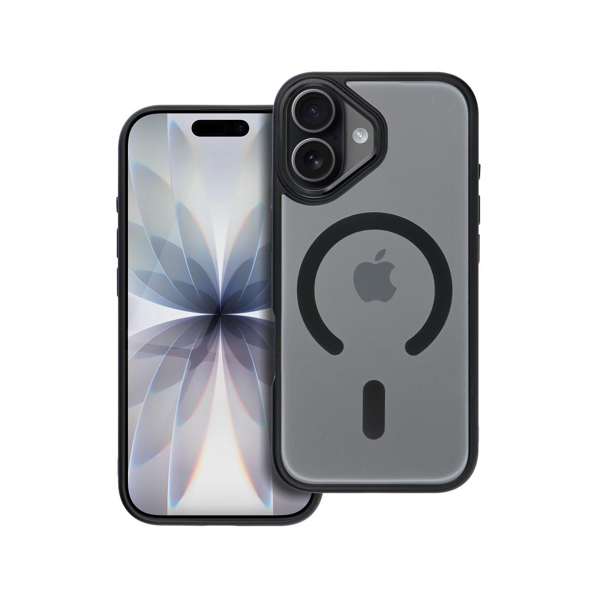 Futerał do iPhone 17 Matte Mag Cover zgodny z MagSafe czarny