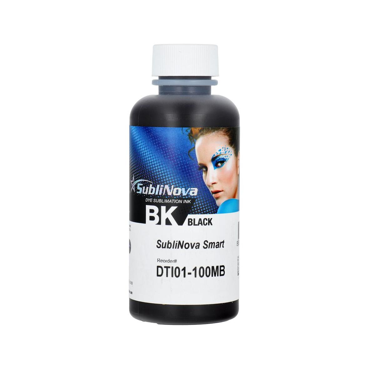 Tusz do sublimacji SUBLINOVA smart - BLACK - 100 ml