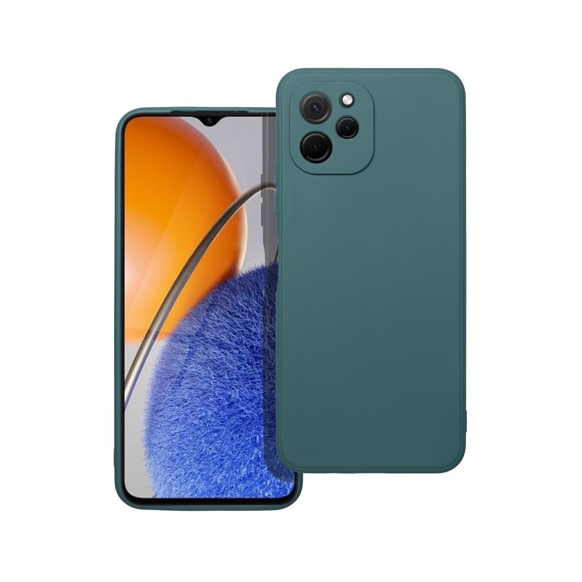 Futerał do Huawei Nova Y61 4G Matt ciemnozielony