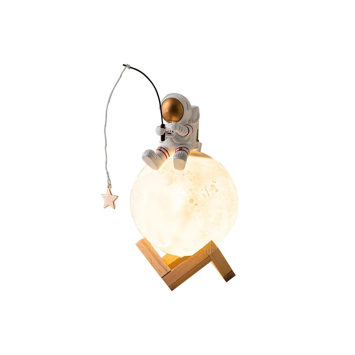 Lampka nocna / nawilżacz powietrza ASTRONAUTA Art Deco siedzący (wzór 5) AFSH