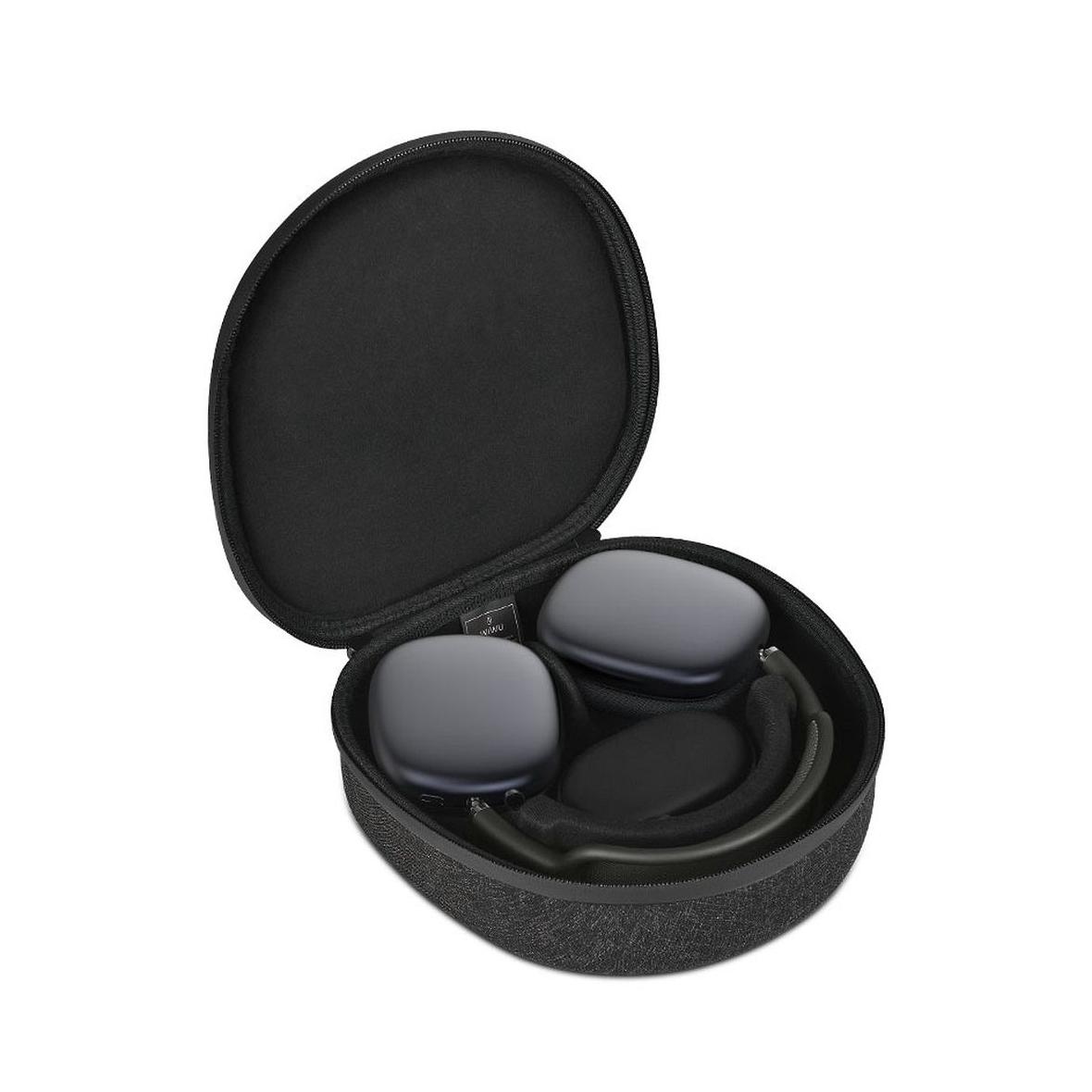 WiWU - Wodoodporny futerał na słuchawki nauszne Smart Case organizer (np. Airpods Max) - szary