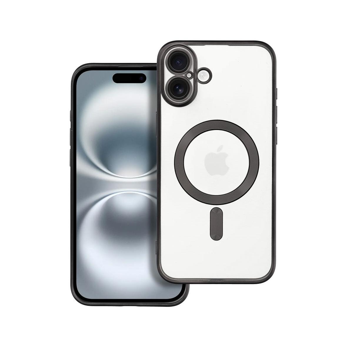 Futerał do iPhone 16 PLUS Electro Mag Cover zgodny z MagSafe czarny