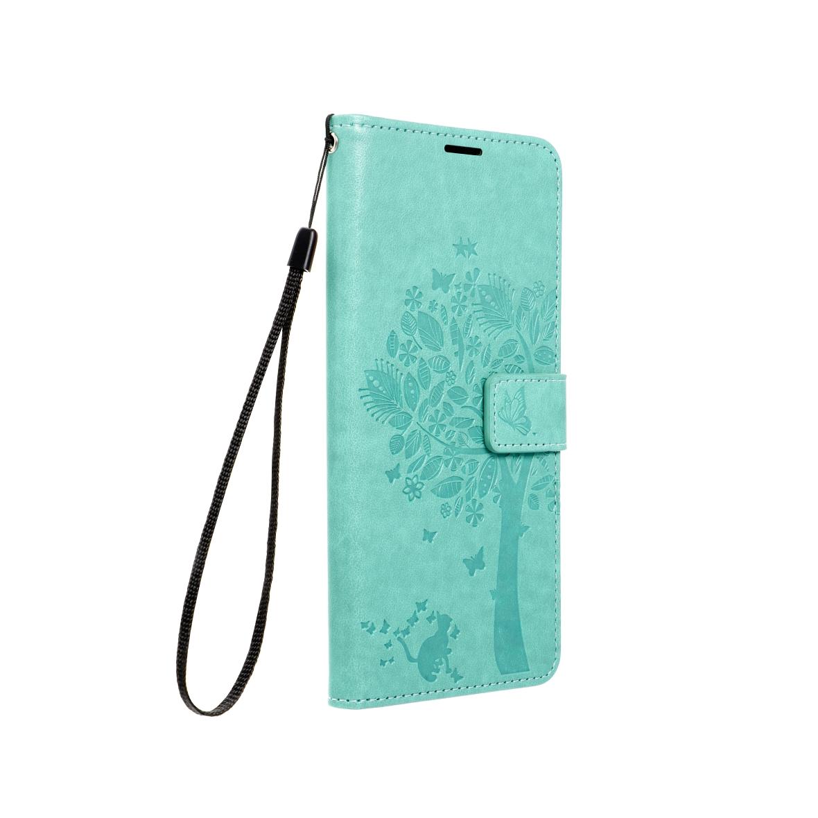 Etui z klapką na Samsung A55 5G Mezzo Book drzewo zielone