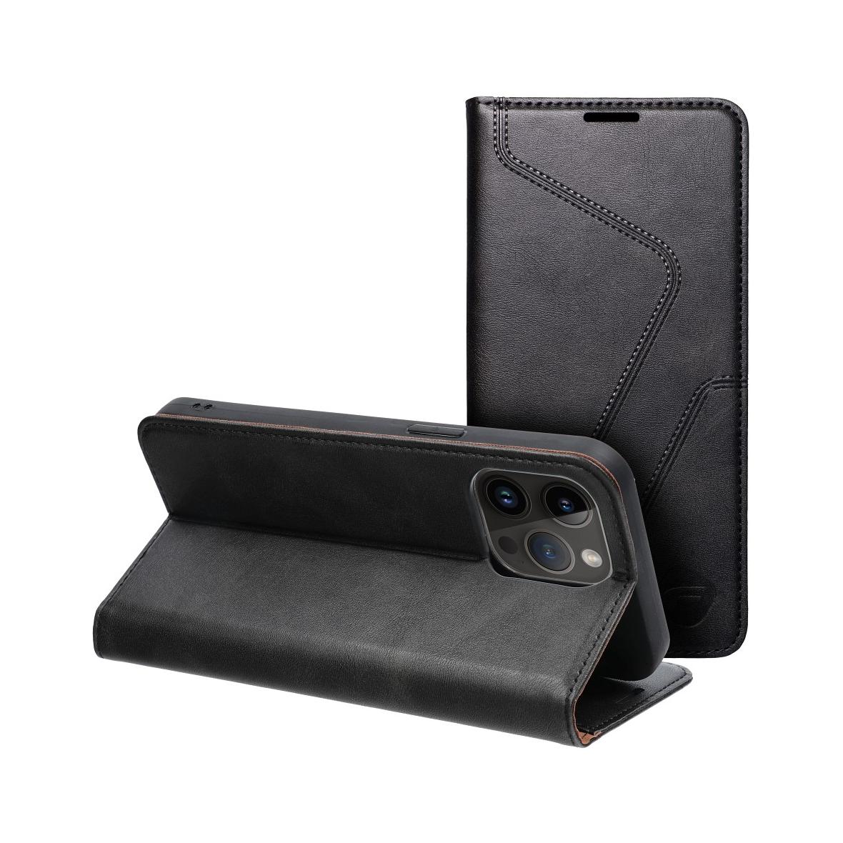 Pokrowiec na iPhone 14 PRO MAX Forcell F-Protect RFID Blocker Book czarny
