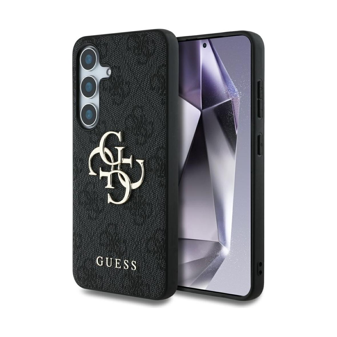 GUESS futerał do SAMSUNG S25 Plus GUHCS25M4GMGGR (4G PU Big Logo) czarny