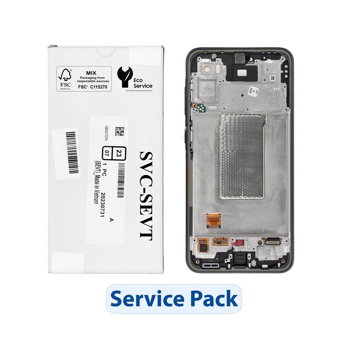 ServicePack Wyświetlacz LCD SAMSUNG A36 A366 GH82-36841A