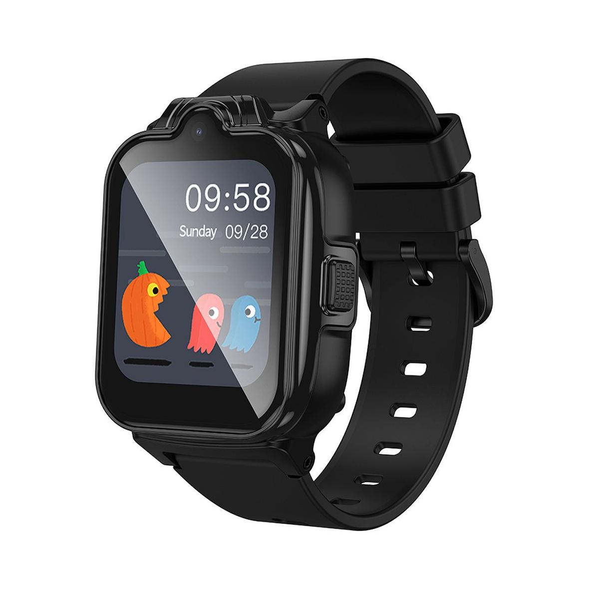 Smartwatch dla dzieci Hoco 1,69" 4G GPS z funkcją rozmowy Y104 czarny