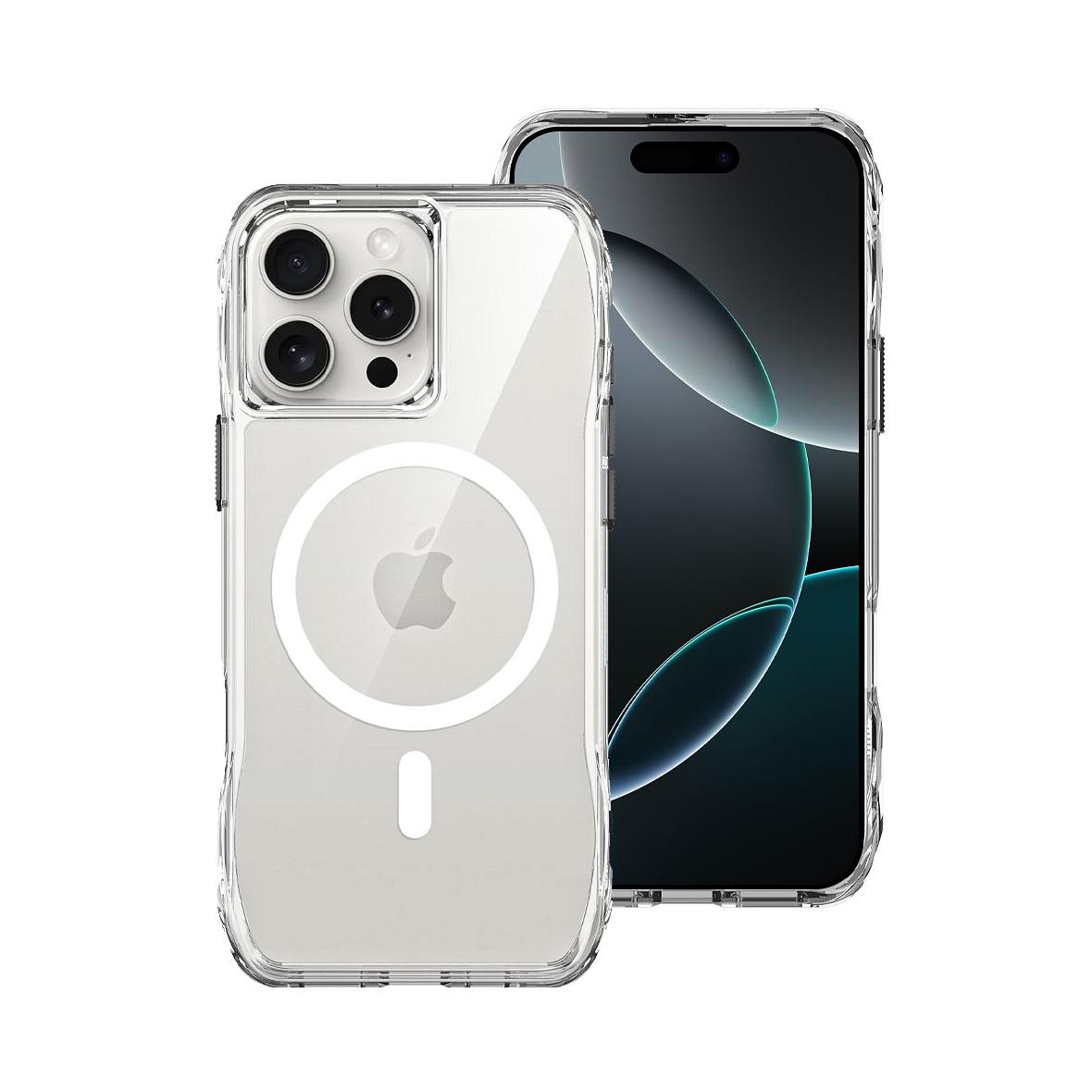 ROAR futerał SLIM DEFENDER kompatybilny z MagSafe do IPHONE 16 Pro Max transparentny