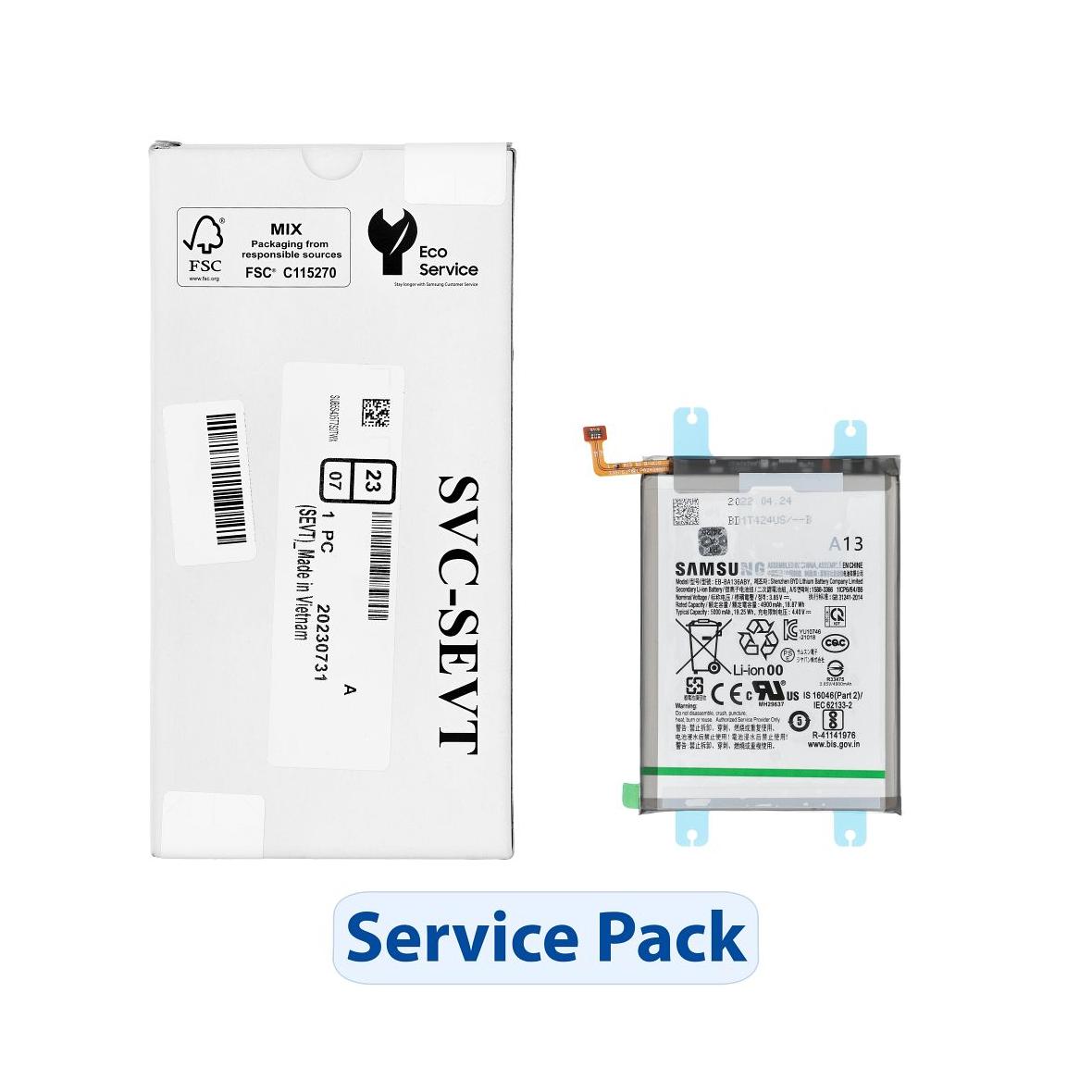 ServicePack Bateria EB-BA136ABY do SAMSUNG A13 5G A136B GH82-27431A