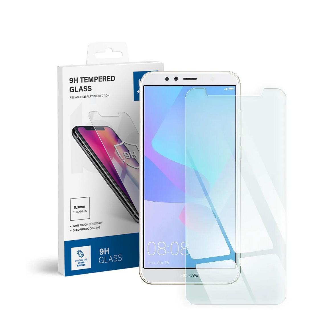 Szkło hartowane do Huawei Y6 2018 Blue Star
