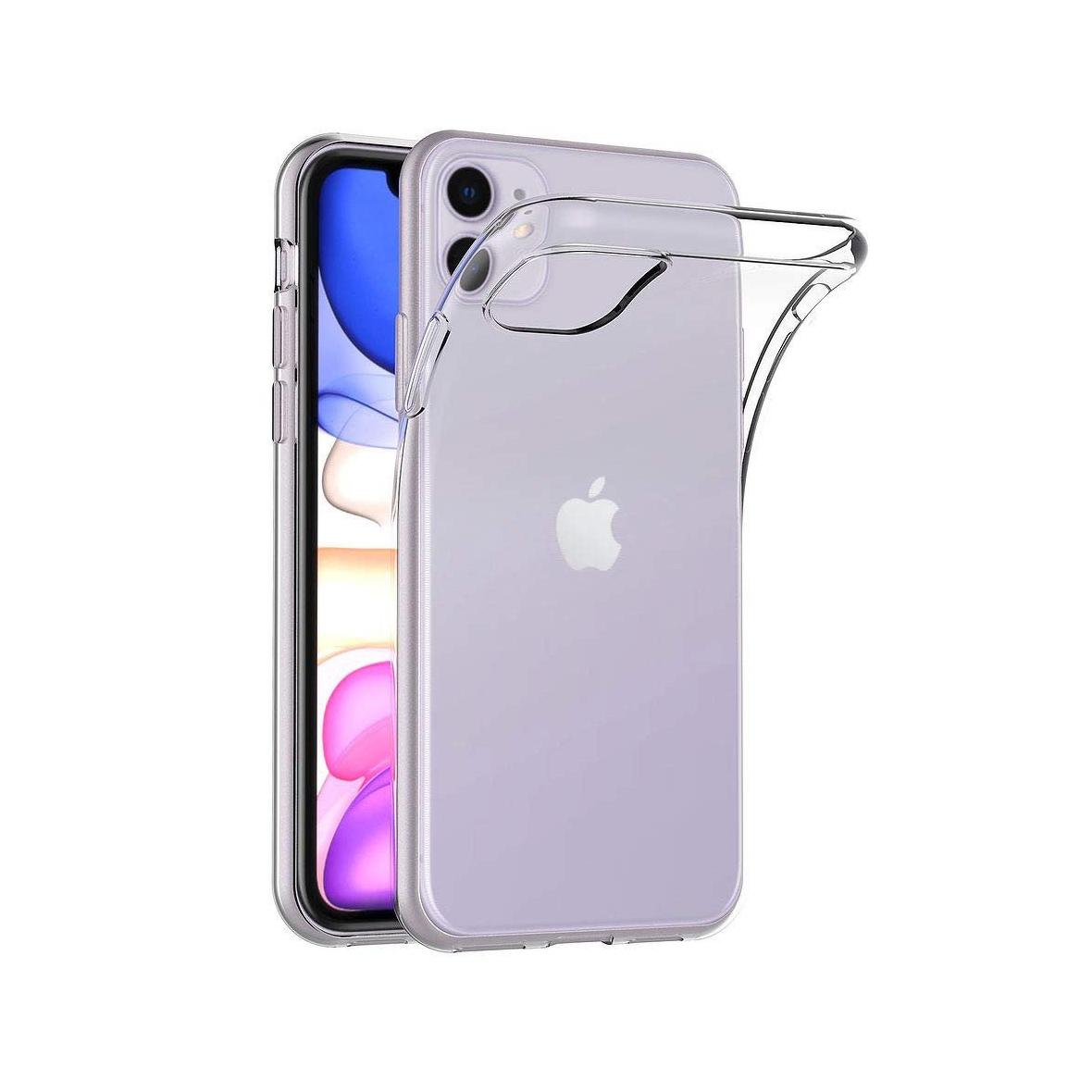 Futerał do iPhone 11 Back Case Ultra Slim 0,5 mm transparentny