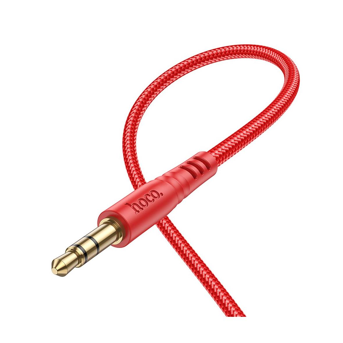 Kabel AUX Jack 3,5 mm do Jack 3,5 mm Hoco 1 m UPA24 czerwony