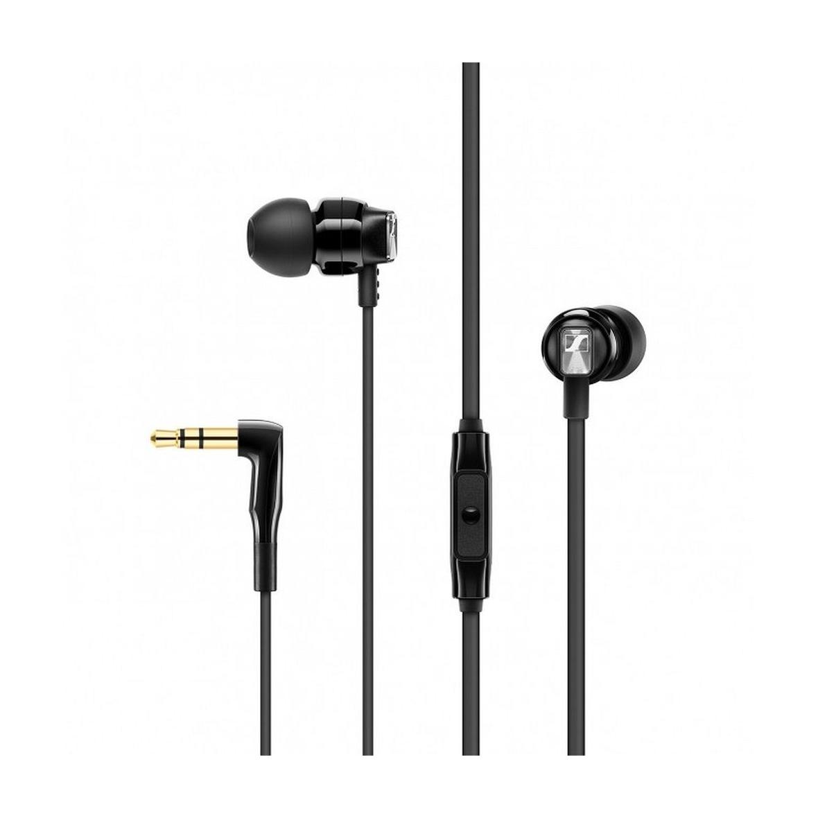 Słuchawki przewodowe douszne Jack 3,5 mm Sennheiser CX 300S czarne