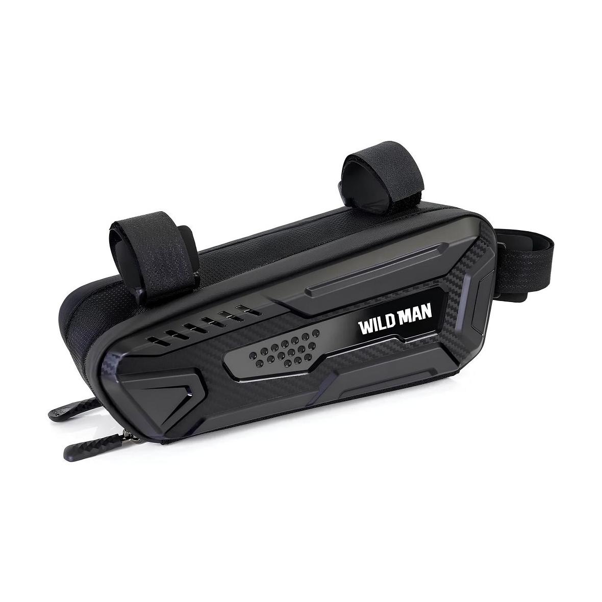 WILDMAN sakwa rowerowa pod ramę na zamek 1L M40 czarna