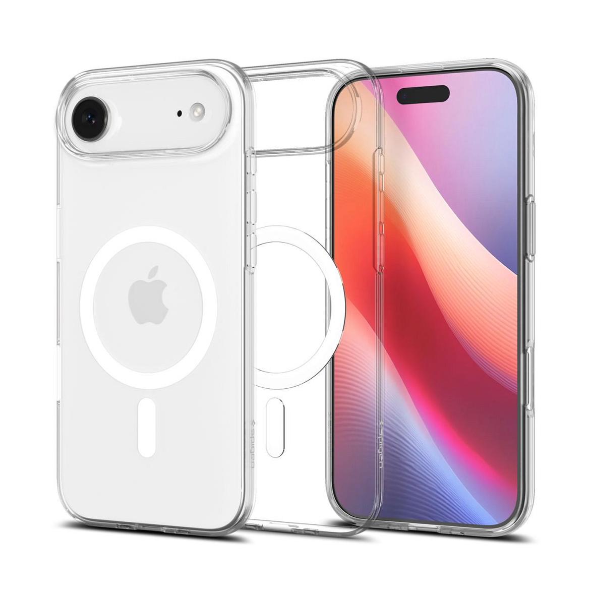 SPIGEN futerał LIQUID CRYSTAL MAG MAGSAFE IPHONE 17 AIR CLEAR/WHITE