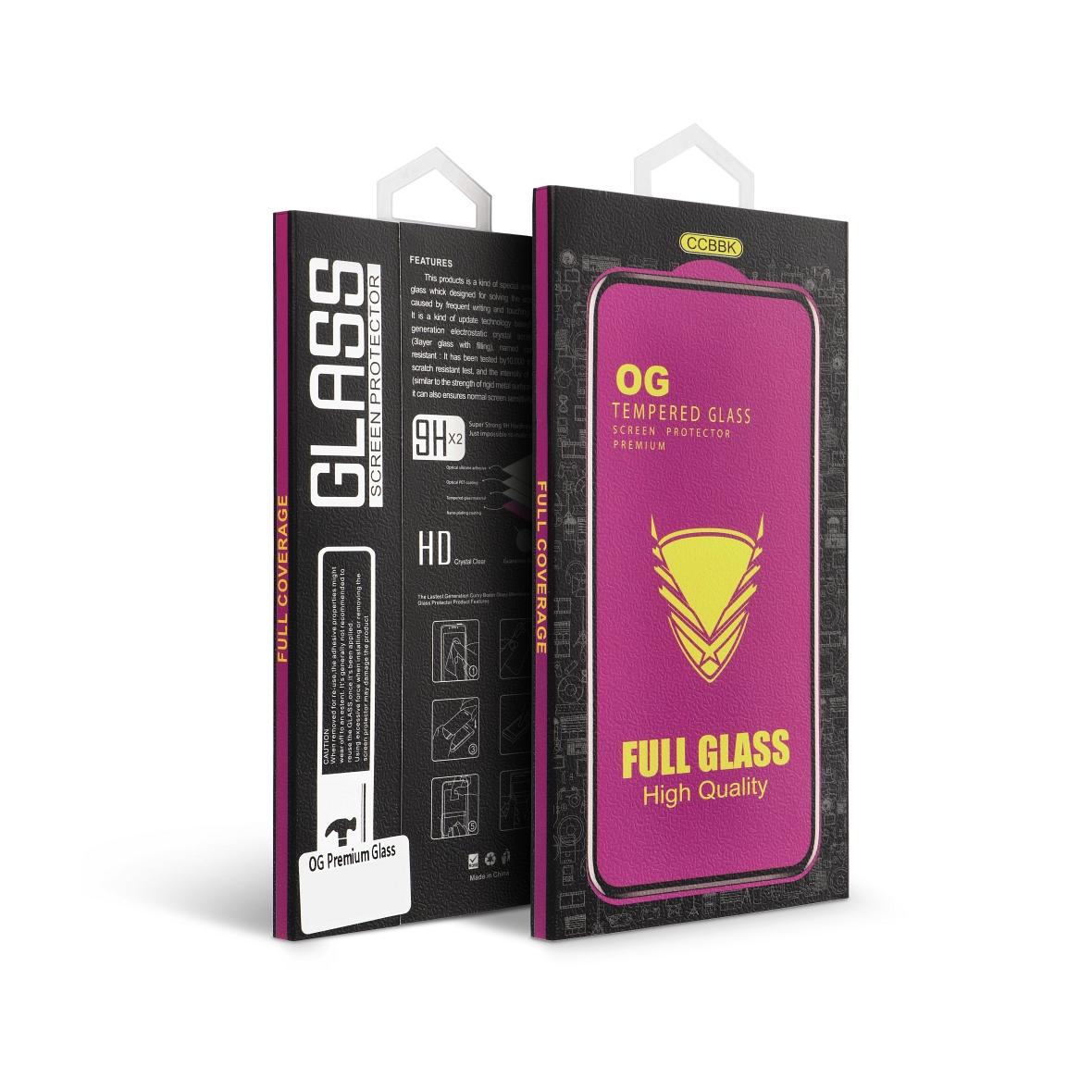 Szkło Hartowane OG 6D Premium Glass - do Iphone 16 Pro / 17 czarny