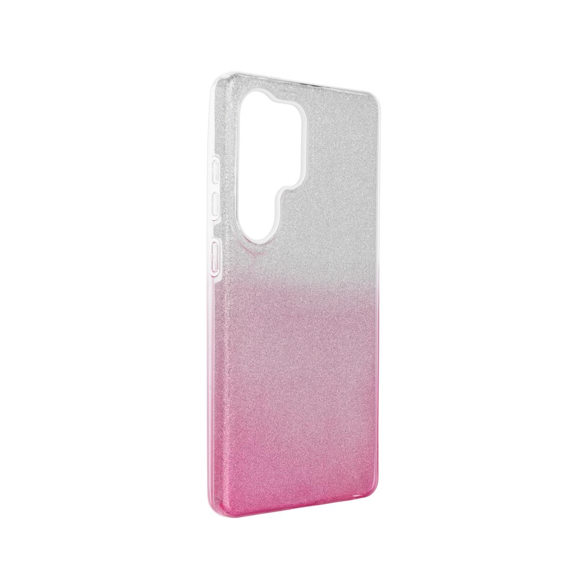 Futerał do Samsung S25 ULTRA Shining transparentny różowy