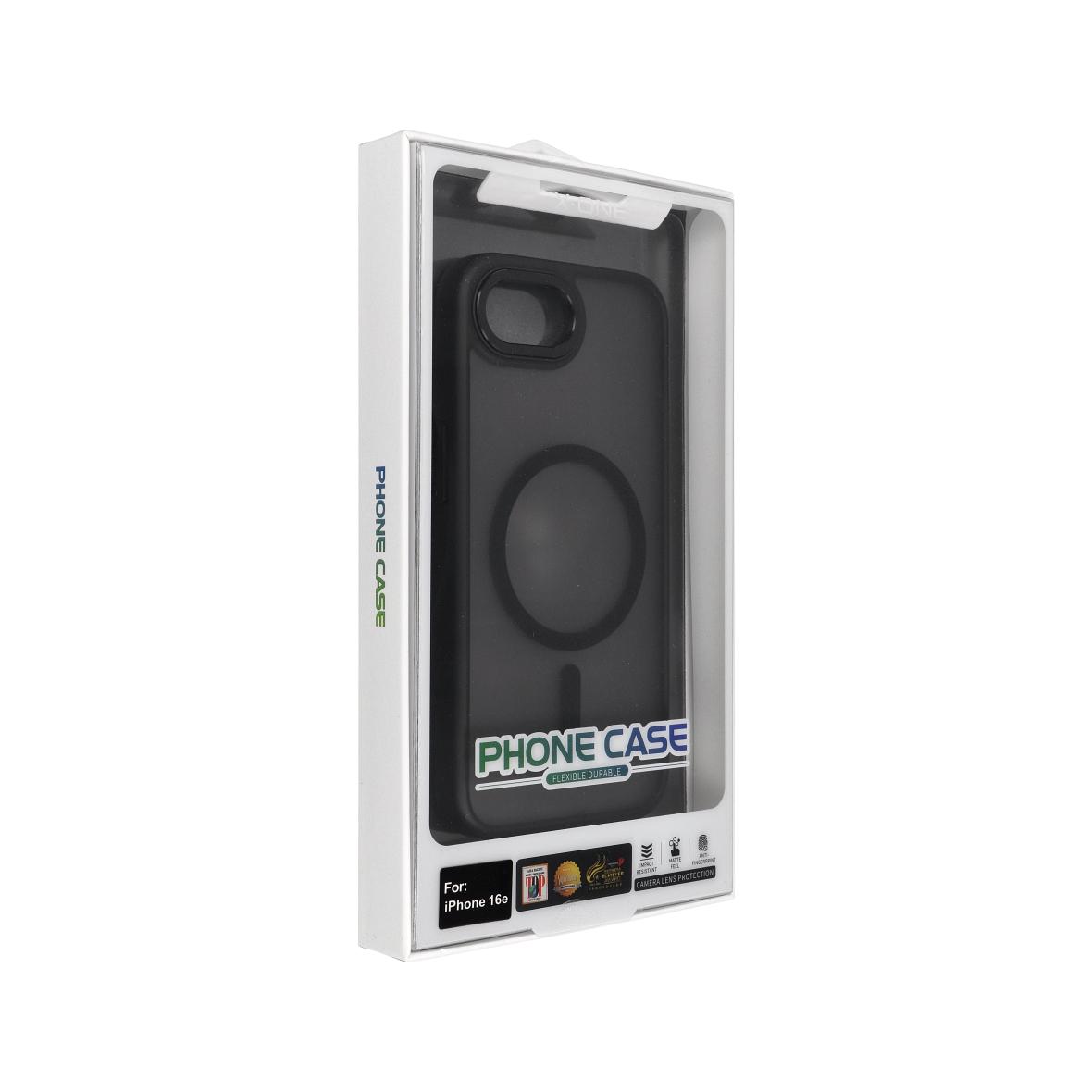 Futerał X-ONE Dropguard Magnetic Case Air (kompatybilny z MagSafe) - do Apple iPhone 16e czarny