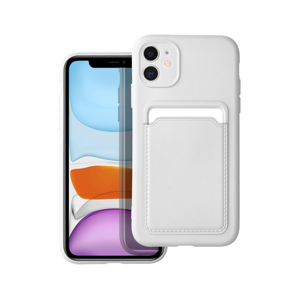 Futerał CARD CASE do IPHONE 11 biały