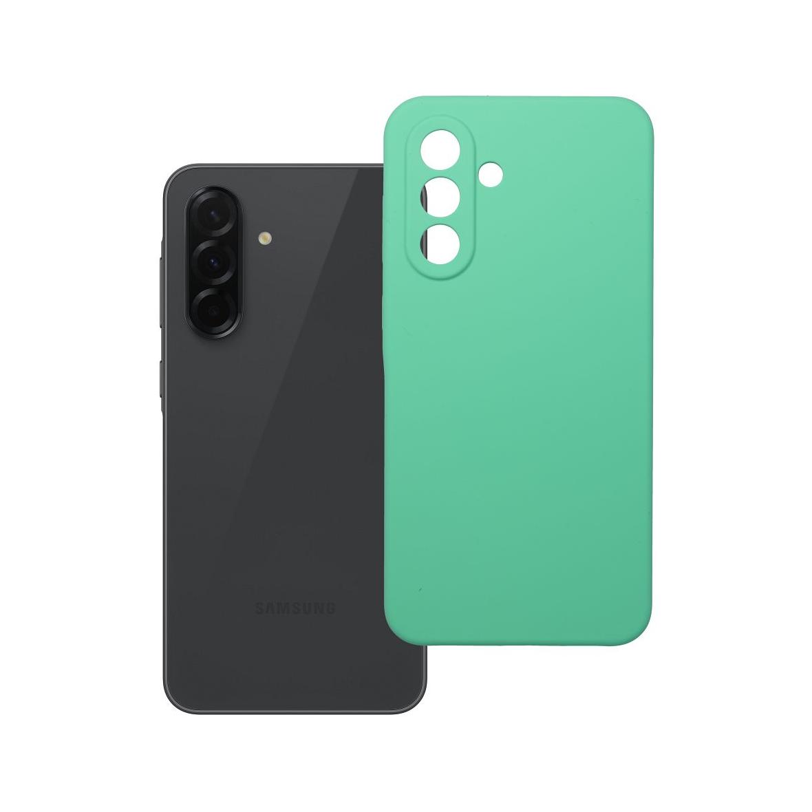 Futerał do Samsung A36 5G Silicone 2mm miętowy