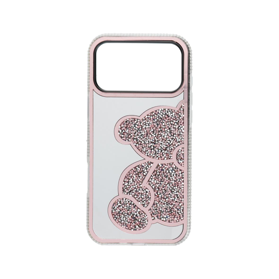 Futerał do iPhone 17 PRO MAX Teddy Bear różowy