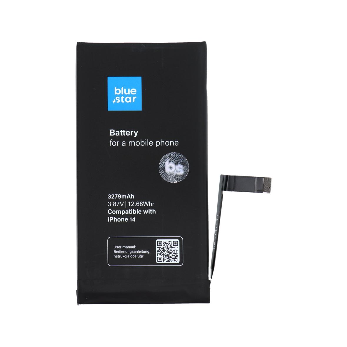 Bateria do iPhone 14 3279 mAh Blue Star HQ