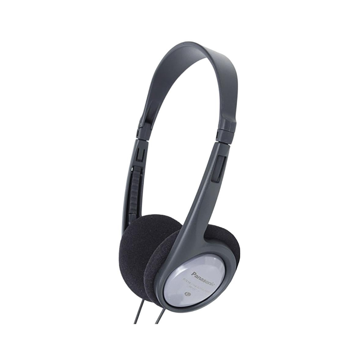 Słuchawki przewodowe (5m) do telewizora Headset TV PANASONIC RP-HT090E-H czarne