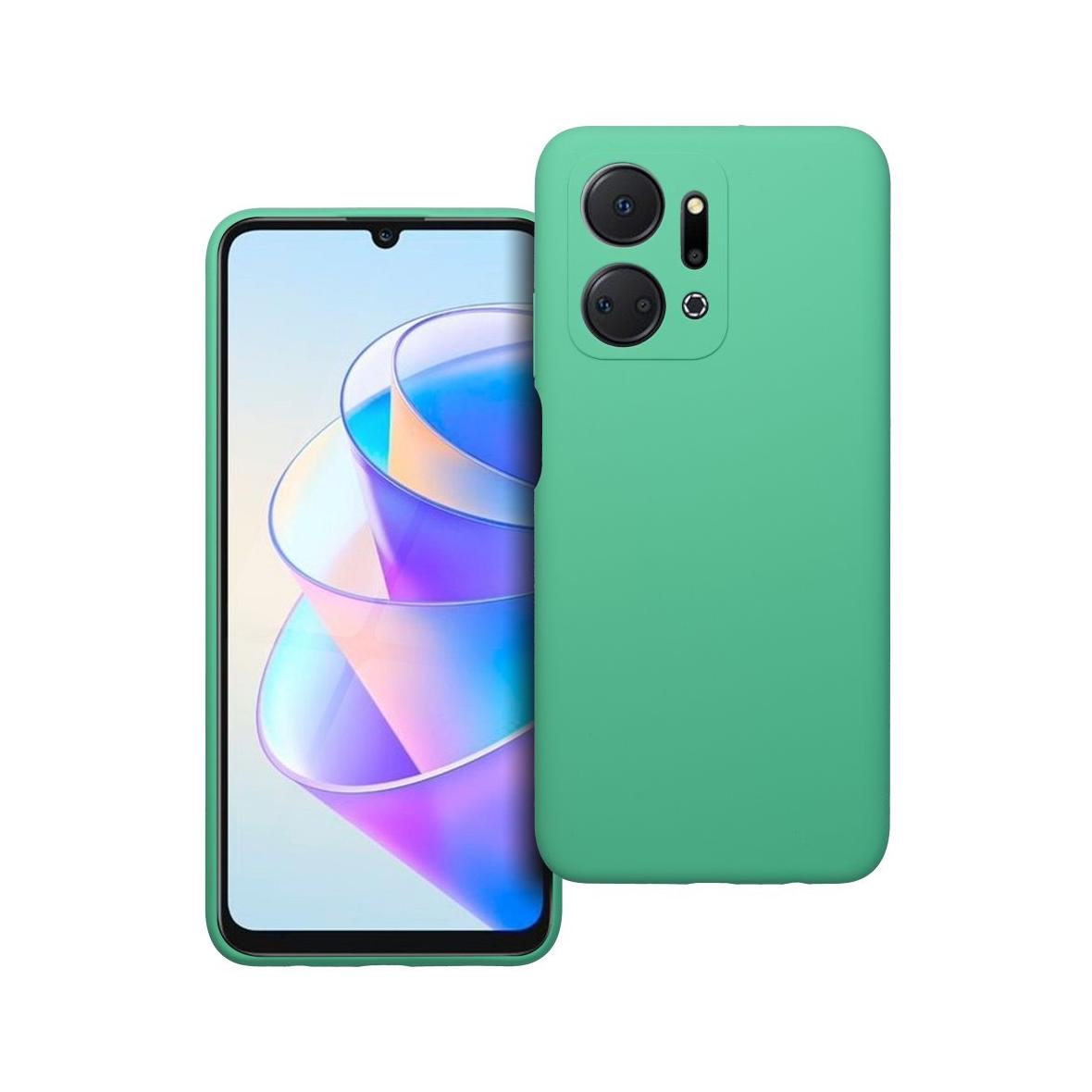 Futerał do Honor X7A Silicone 2mm miętowy