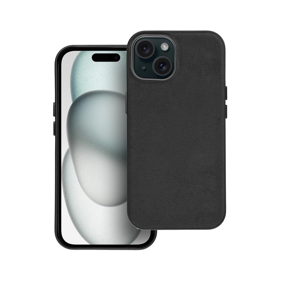 Futerał WOVEN MAG COVER kompatybilny z MagSafe do IPHONE 15 czarny