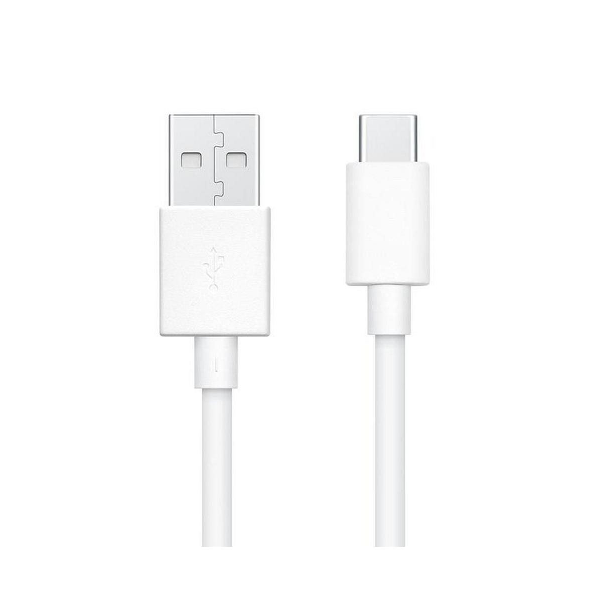 Oryginalny Kabel USB A do USB C Oppo 3A 1 m DL143 bulk biały