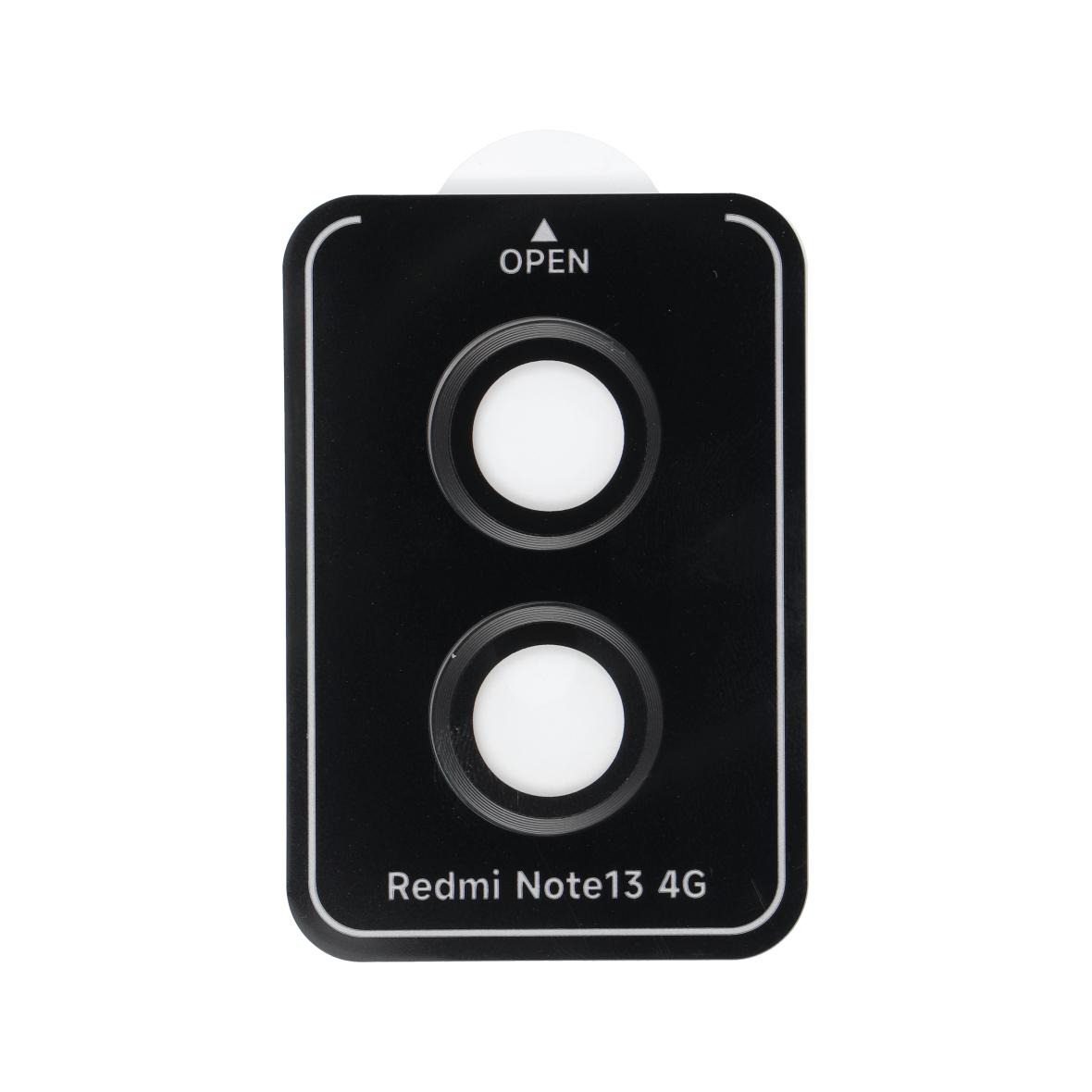 Osłona aparatu PROTECTOR 9H + aplikator do XIAOMI NOTE 13 4G czarna