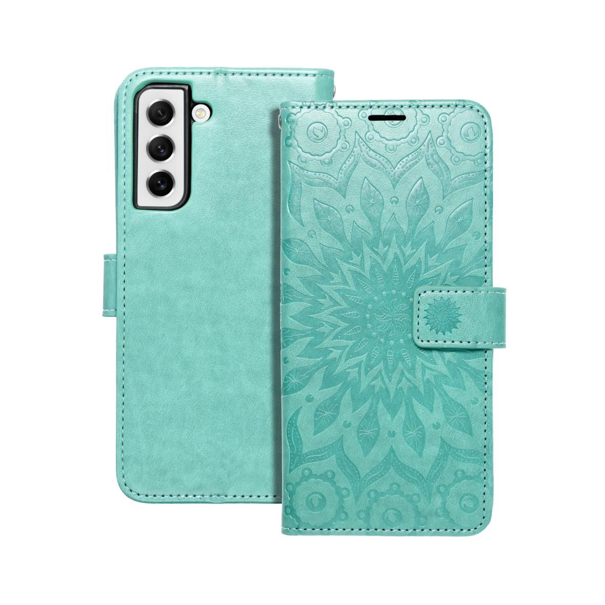 Etui z klapką na Samsung A52 5G / A52 LTE ( 4G ) / A52s 5G Mezzo Book mandala zielone