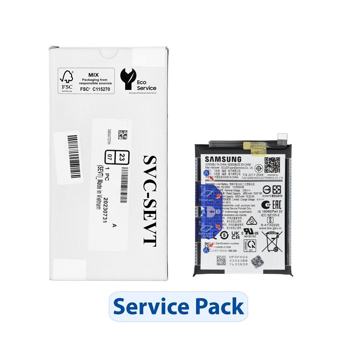 ServicePack Bateria HQ-50SD do SAMSUNG A14 4G A145F GH81-23539A