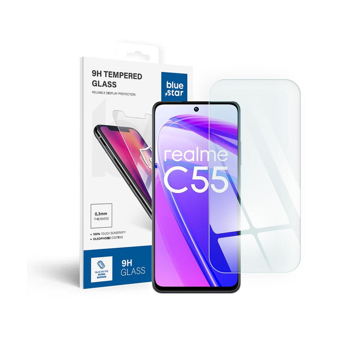 Szkło hartowane do Realme C55 Blue Star