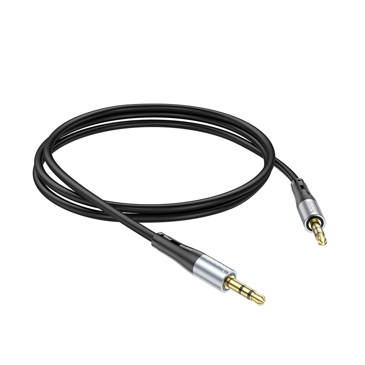 Kabel AUX Jack 3,5 mm do Jack 3,5 mm Hoco 1 m UPA22 czarny