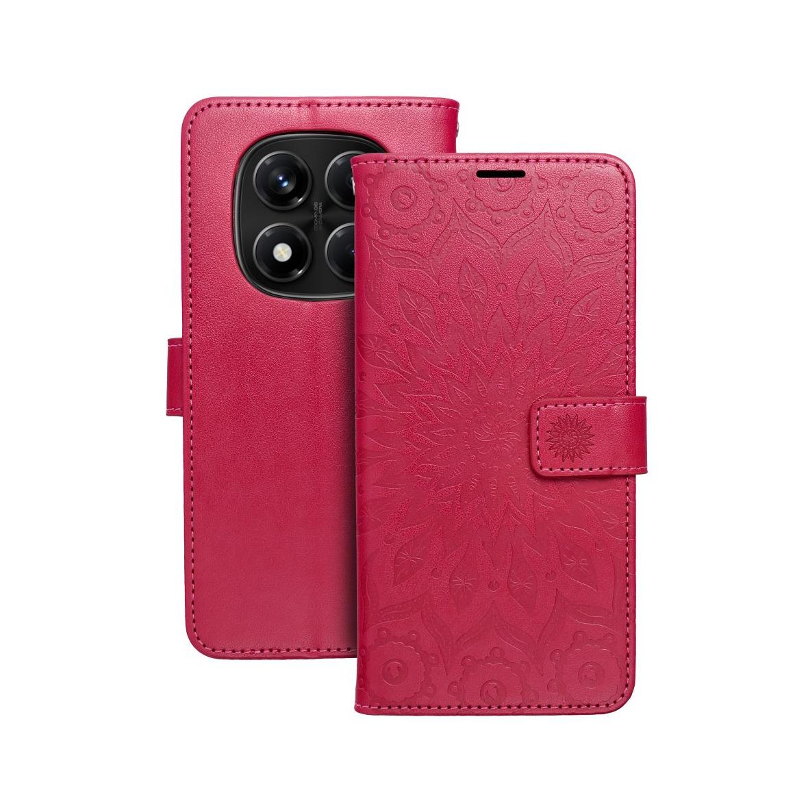 Etui z klapką na Xiaomi Redmi NOTE 14 PRO 4G Mezzo Book mandala magenta