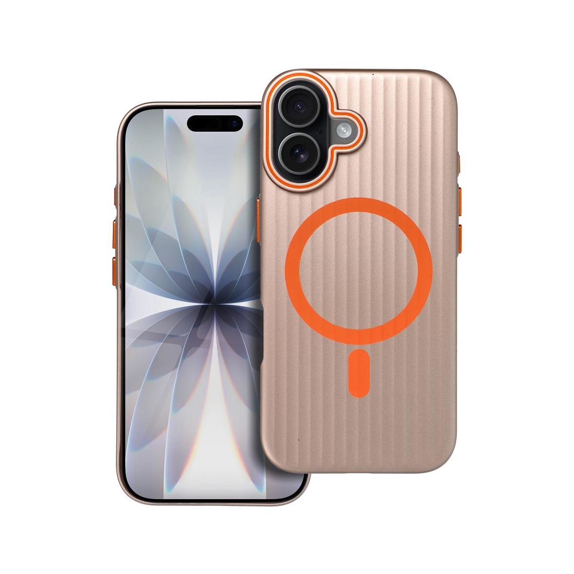 Futerał do iPhone 17 Simply zgodny z MagSafe tytanowy pustynny
