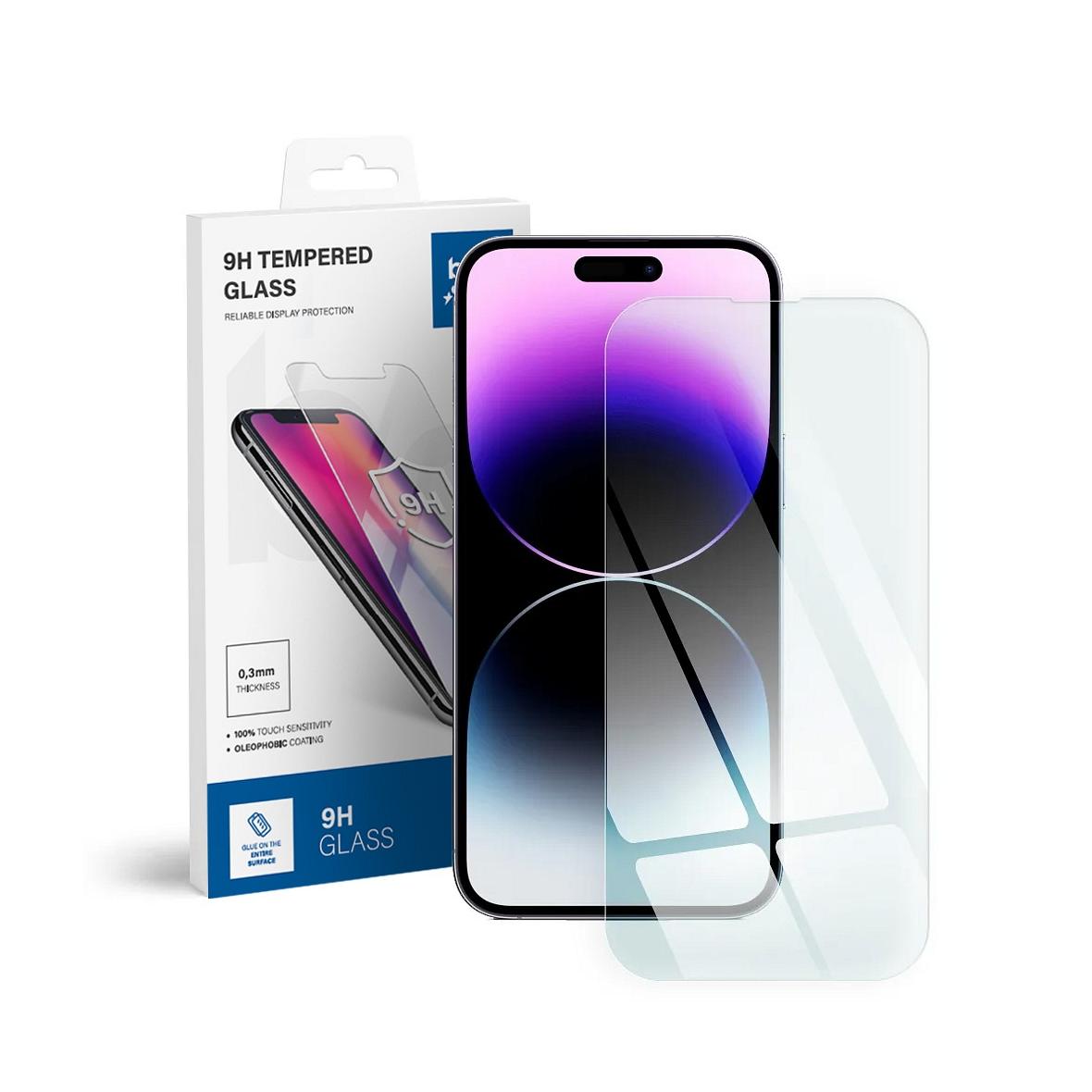 Szkło hartowane do iPhone 14 PRO MAX Blue Star