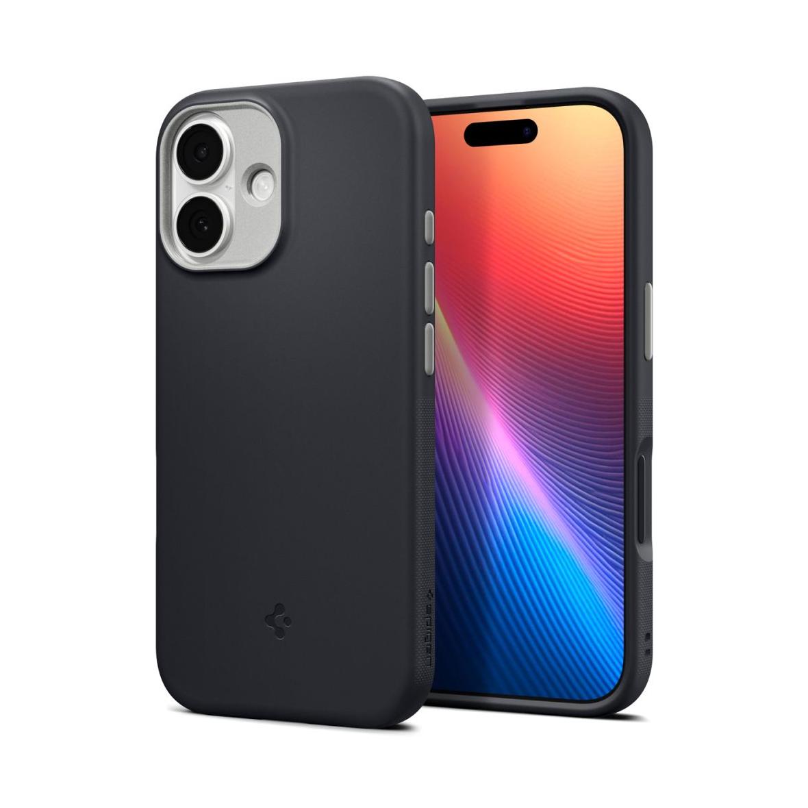 SPIGEN futerał NANO POP MAG kompatybilny z MagSafe do IPHONE 17 black sesame