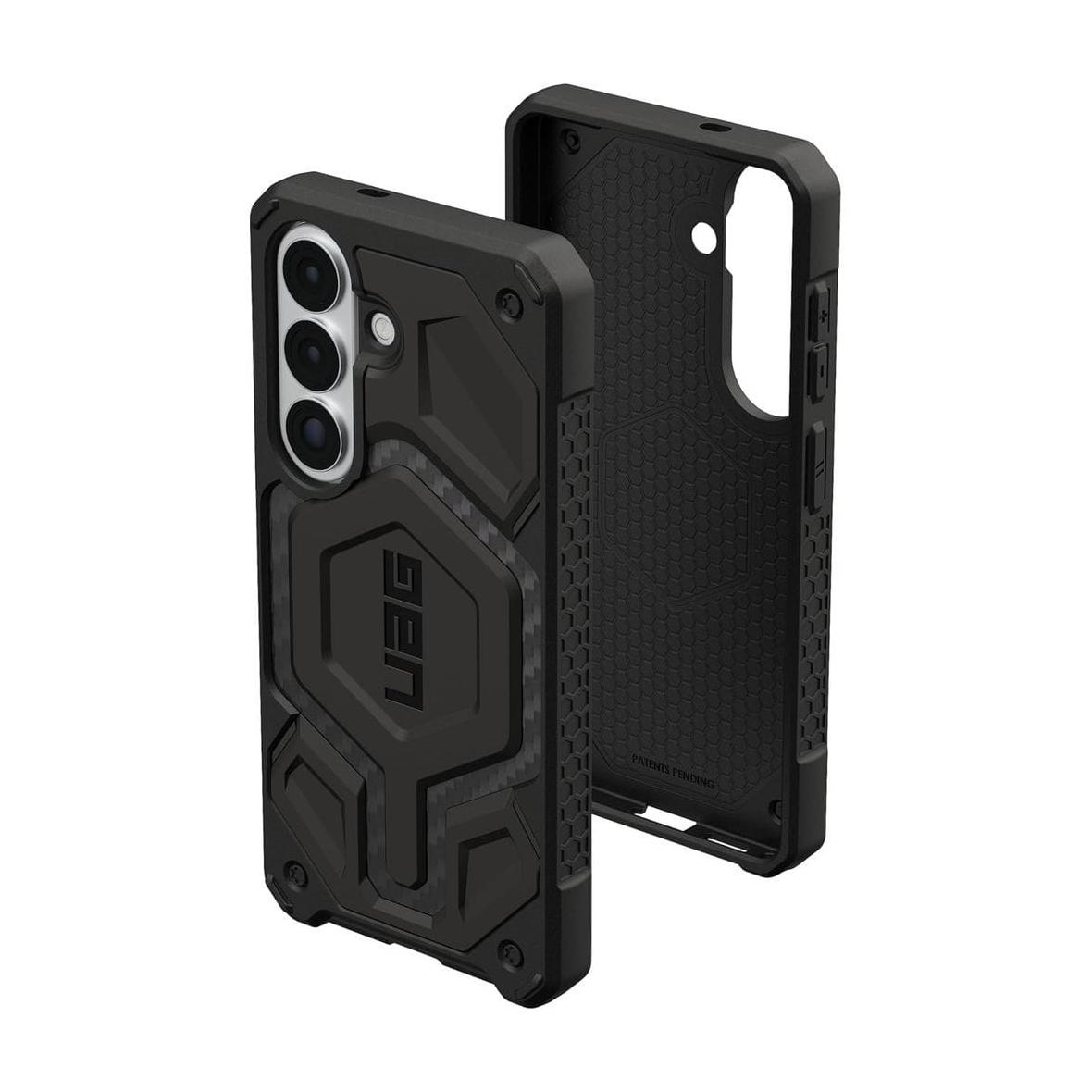 UAG Urban Armor Gear futerał MONARCH PRO z wbudowanym modułem magnetycznym do Samsung Galaxy S26 carbon fiber