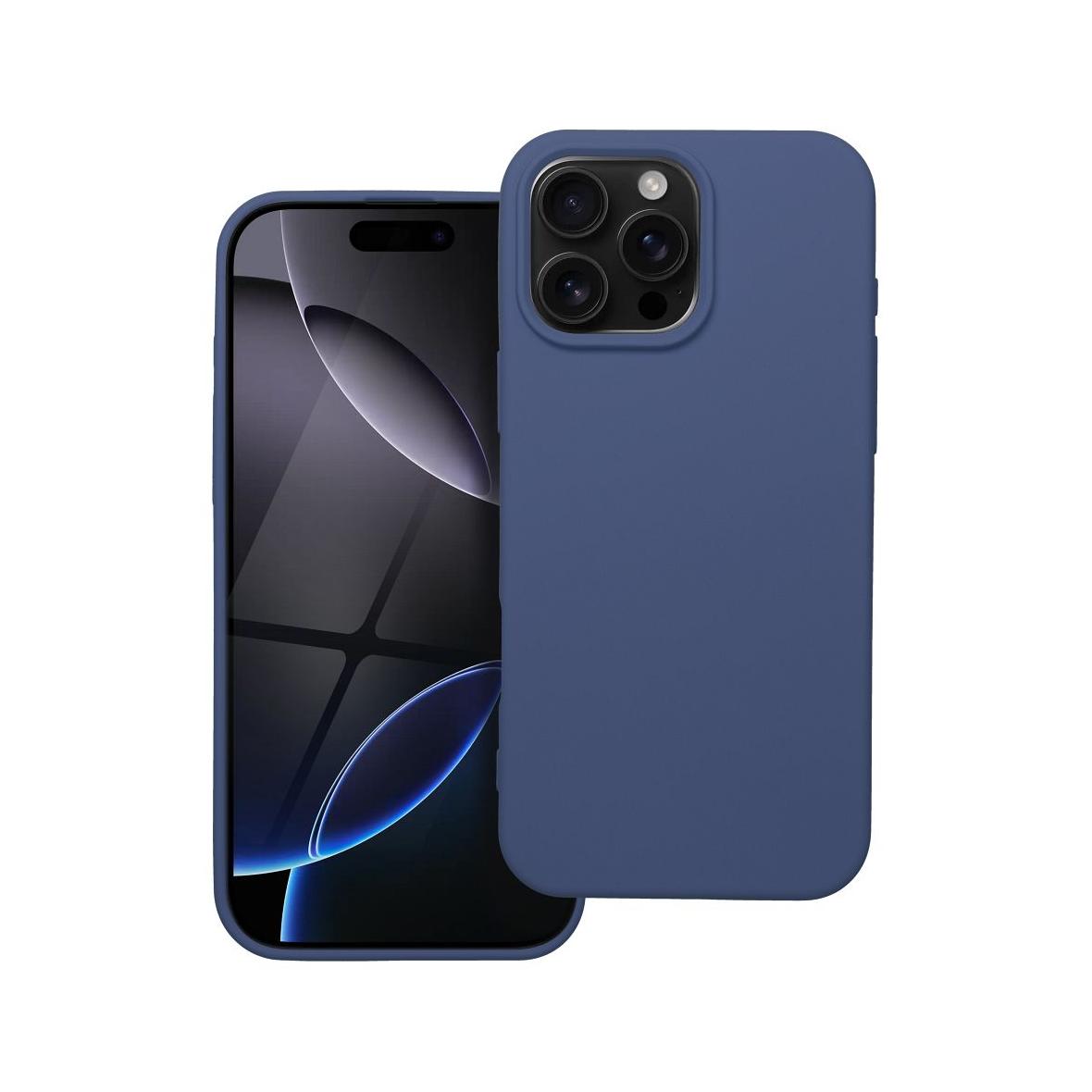 Futerał do iPhone 16 PRO MAX Silicone niebieski