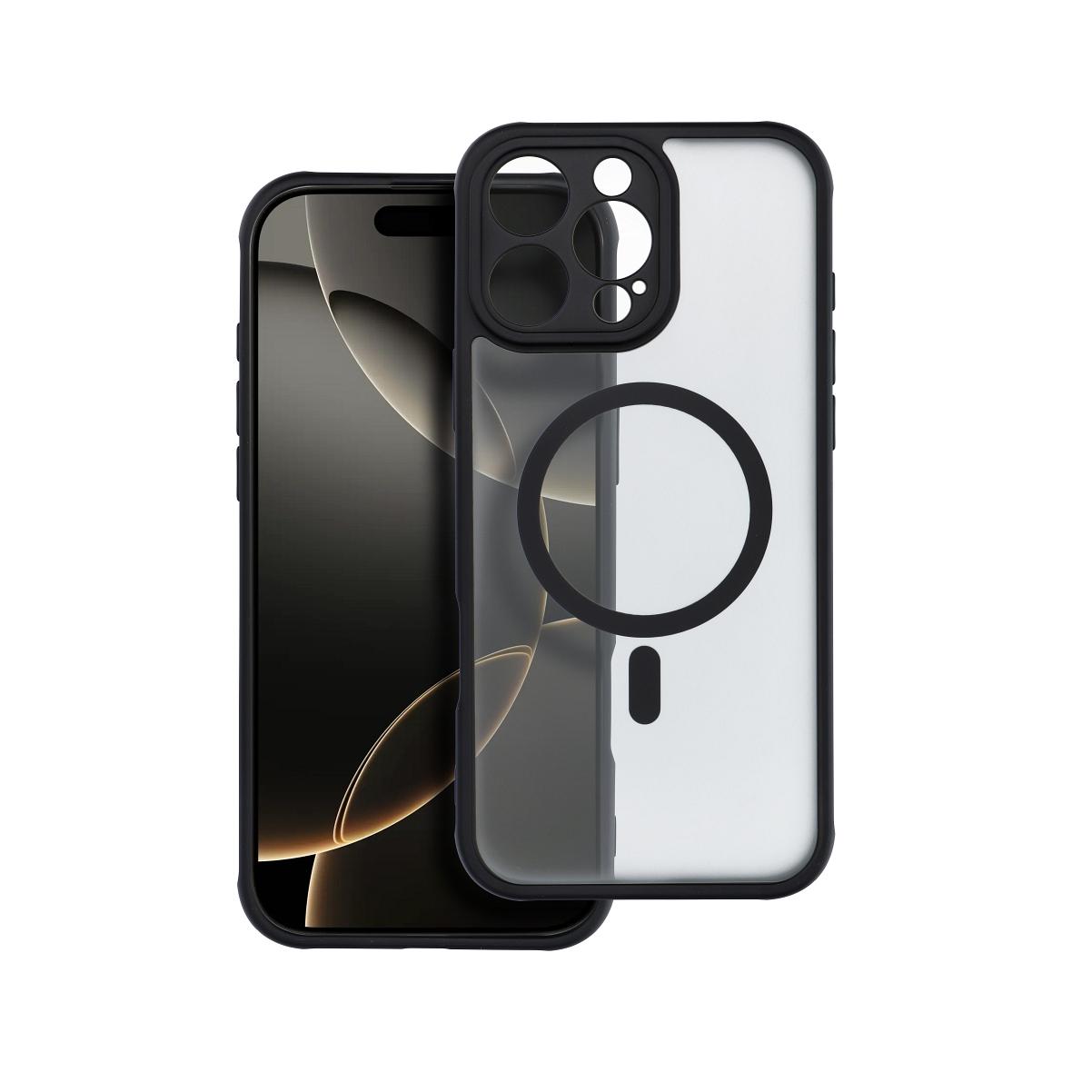 Futerał do iPhone 16 PRO MAX Full Matte Mag Cover zgodny z MagSafe czarny