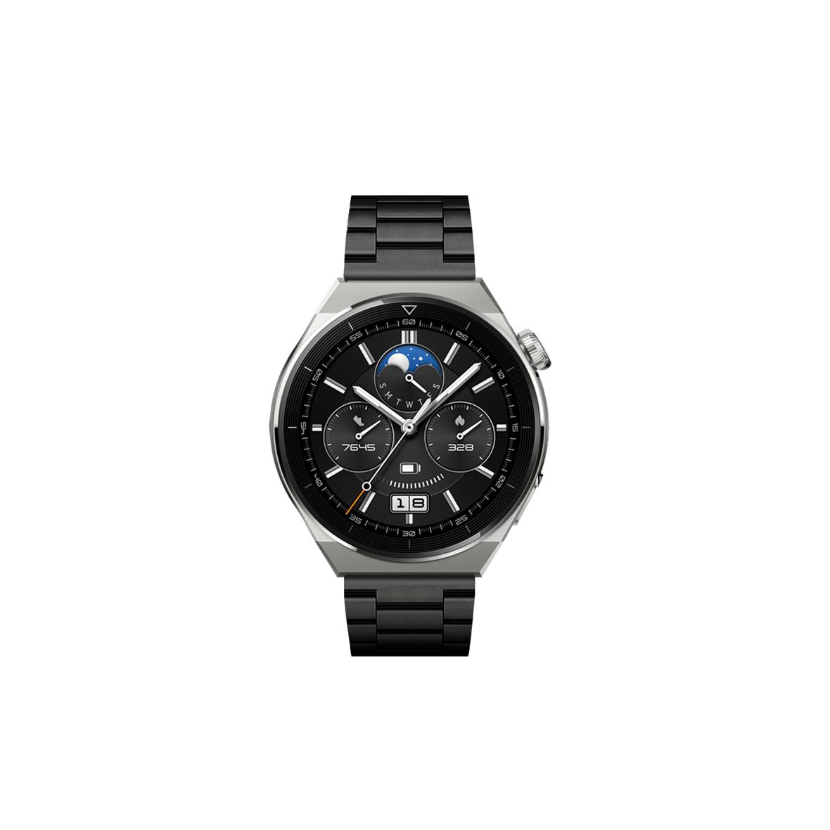 Pasek do Samsung Galaxy Watch Forcell F-Design FS06 zatrzask stal 20 mm czarny