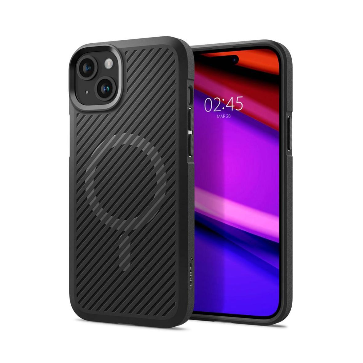 SPIGEN futerał CORE ARMOR MAG kompatybilny z MagSafe do IPHONE 15 Plus matte black
