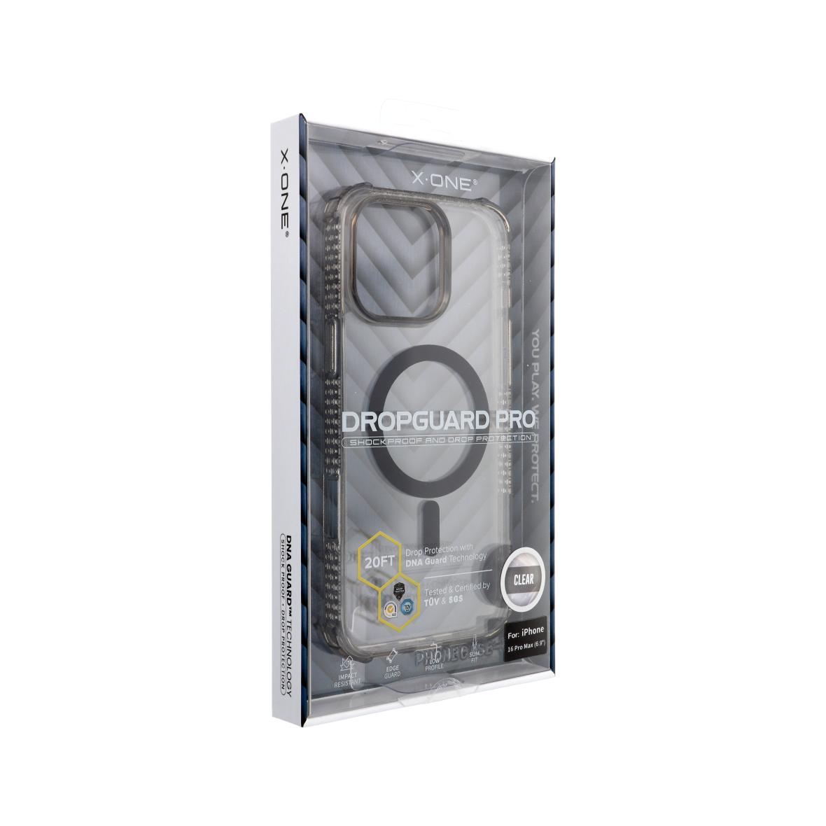 Futerał X-ONE Dropguard Magnetic Case Pro (kompatybilny z MagSafe) - do Apple iPhone 16 Pro Max czarny