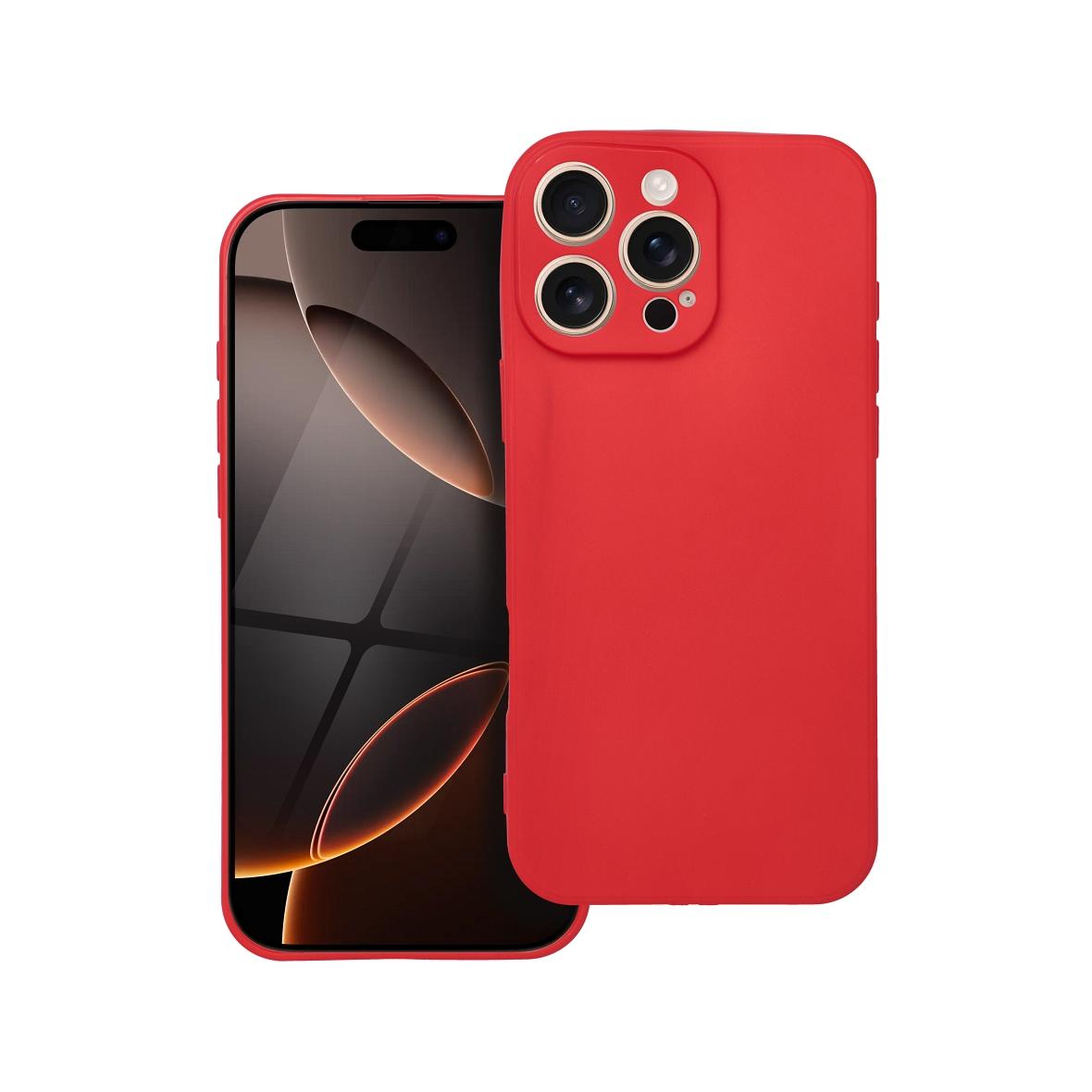 Futerał do iPhone 16 PRO MAX Soft czerwony